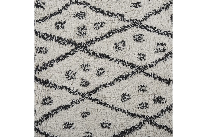 Agadir Bomullsmatta 80x150 cm - Svart/Vit - Textil & mattor - Matta - Modern matta - Bomullsmatta