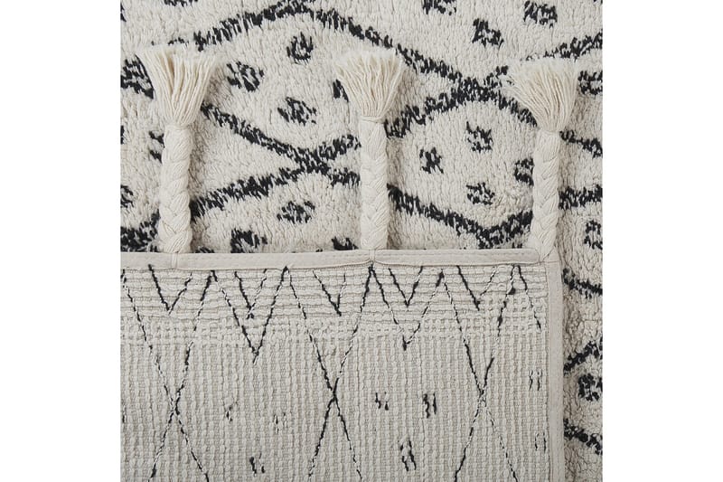 Agadir Bomullsmatta 80x150 cm - Svart/Vit - Textil & mattor - Matta - Modern matta - Bomullsmatta