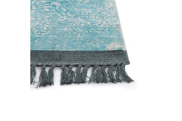 Akarsu Viskosmatta 160x230 cm - Blå - Textil & mattor - Matta - Modern matta - Viskosmatta & konstsilkesmatta