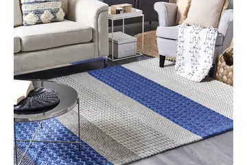 Akkaya Bomullsmatta 160x230 cm - Svart/Vit - Textil & mattor - Matta - Modern matta - Bomullsmatta