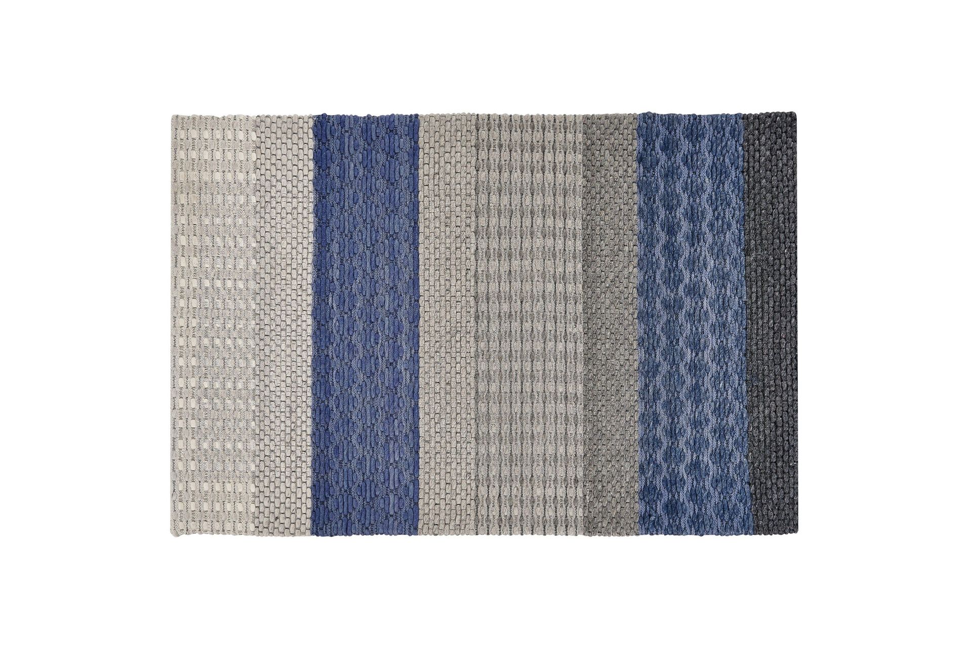 Akkaya Bomullsmatta 160x230 cm - Svart/Vit