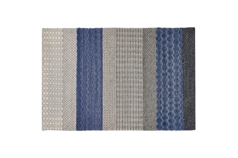 Akkaya Bomullsmatta 160x230 cm, Svart/Vit