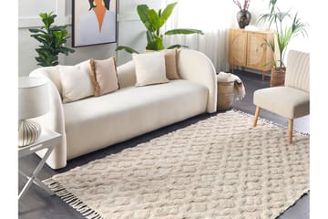 Aksaray Bomullsmatta 140x200 cm - Beige - Textil & mattor - Matta - Modern matta - Bomullsmatta
