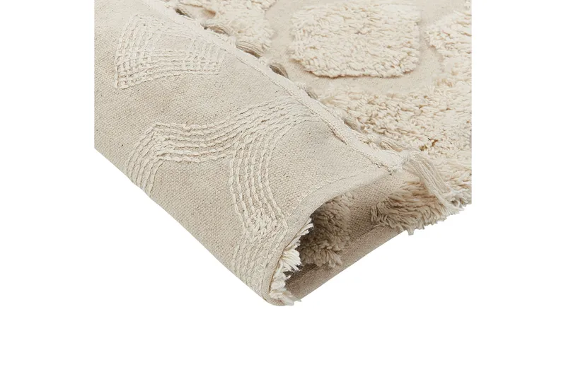 Aksaray Bomullsmatta 80x150 cm - Beige - Textil & mattor - Matta - Modern matta - Bomullsmatta