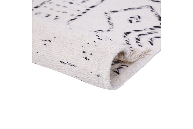Alkent Ullmatta 140x200 cm - Svart/Vit - Textil & mattor - Matta - Modern matta - Ullmatta