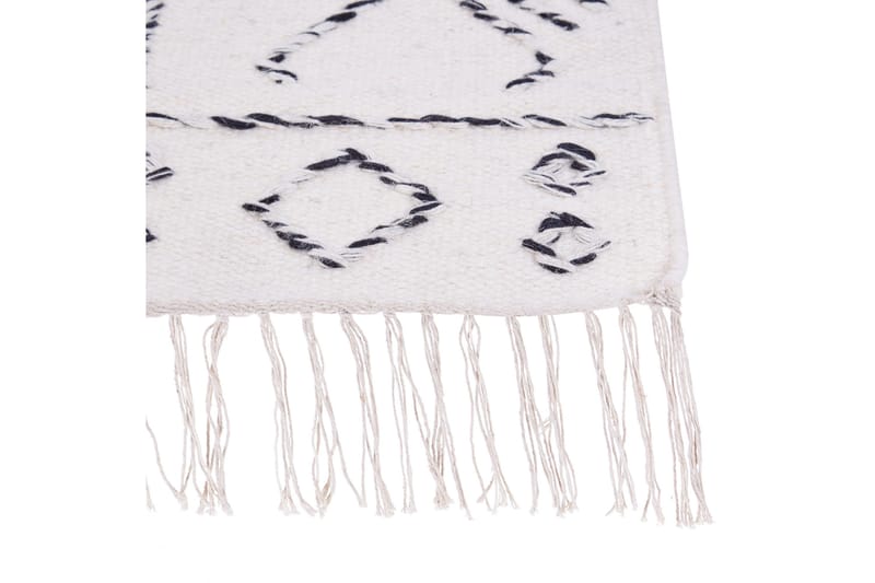 Alkent Ullmatta 140x200 cm - Svart/Vit - Textil & mattor - Matta - Modern matta - Ullmatta