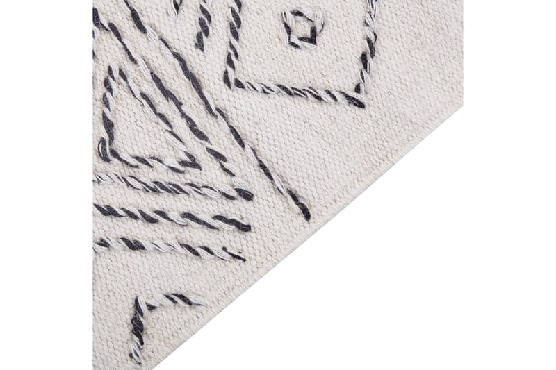 Alkent Ullmatta 160x230 cm - Svart/Vit - Textil & mattor - Matta - Modern matta - Ullmatta