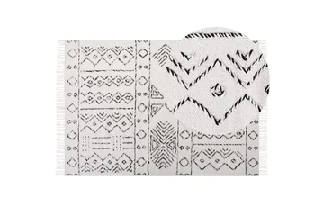 Alkent Ullmatta 160x230 cm - Svart/Vit - Textil & mattor - Matta - Modern matta - Ullmatta