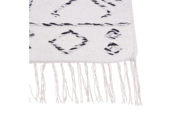 Alkent Ullmatta 160x230 cm - Svart/Vit - Textil & mattor - Matta - Modern matta - Ullmatta