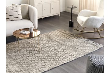 Alucra Ryamatta 160x230 cm - Beige - Textil & mattor - Matta - Modern matta - Ryamatta