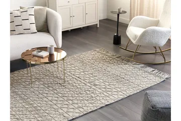 Alucra Ryamatta 160x230 cm - Beige - Textil & mattor - Matta - Modern matta - Ullmatta