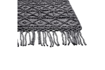 Alucra Ryamatta 160x230 cm - Svart - Textil & mattor - Matta - Modern matta - Ryamatta