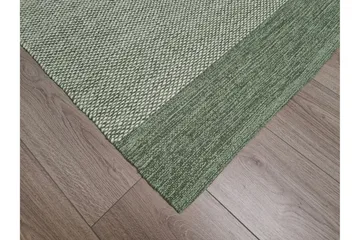 Alva Bomullsmatta 160x230 cm Rektangulär - Grön - Textil & mattor - Matta - Modern matta - Bomullsmatta