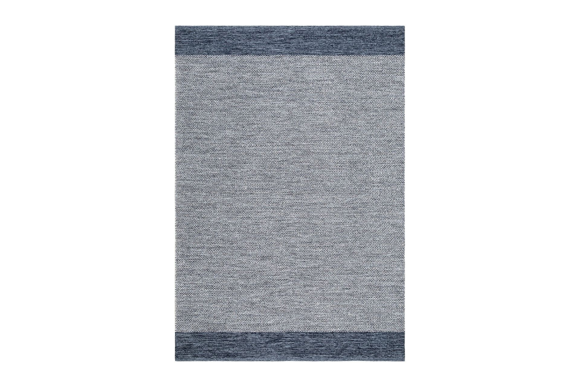 Alva Bomullsmatta 160x230 cm Rektangul&auml;r - Bl&aring;