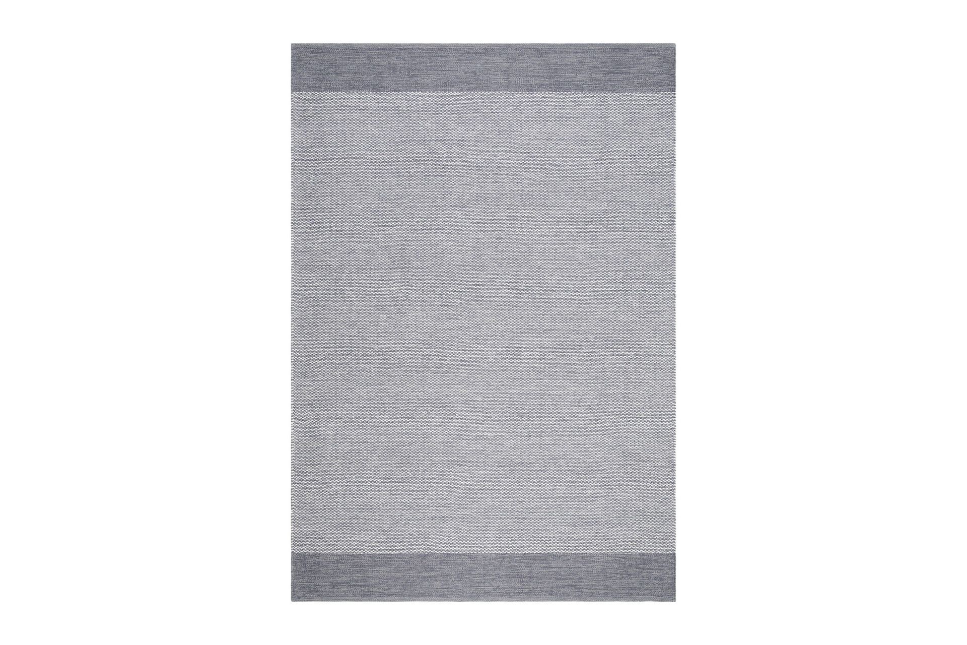 Alva Bomullsmatta 160x230 cm Rektangul&auml;r - Gr&aring;