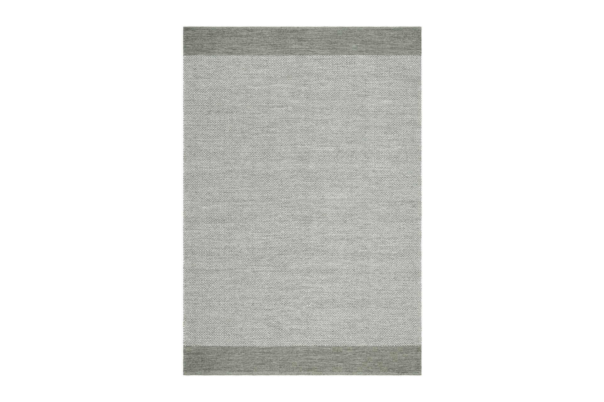 alva bomullsmatta 160x230 cm rektangulär - grön