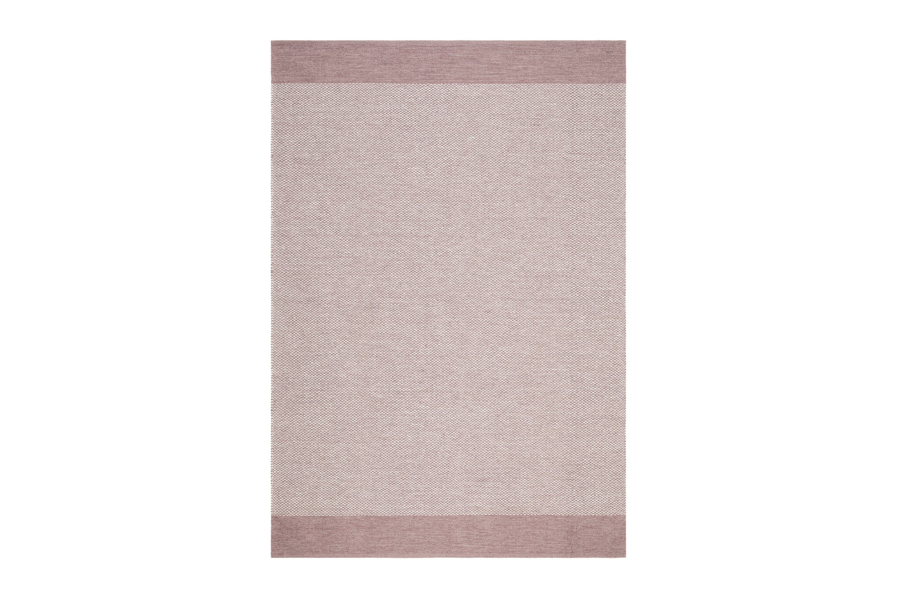 alva bomullsmatta 160x230 cm rektangulär - rosa