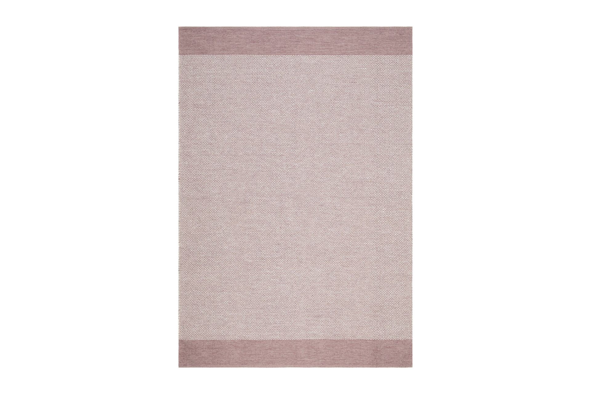 Alva Bomullsmatta 160x230 cm Rektangul&auml;r - Rosa