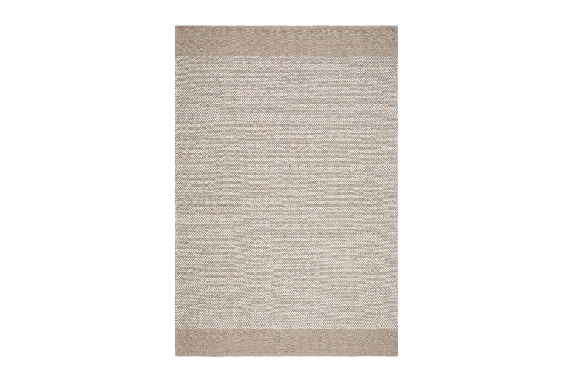 Alva Bomullsmatta 160x230 cm Rektangul&auml;r - Sand