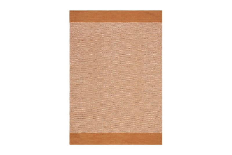 Alva Bomullsmatta 200x300 cm Rektangulär - Orange - Textil & mattor - Matta - Modern matta - Bomullsmatta