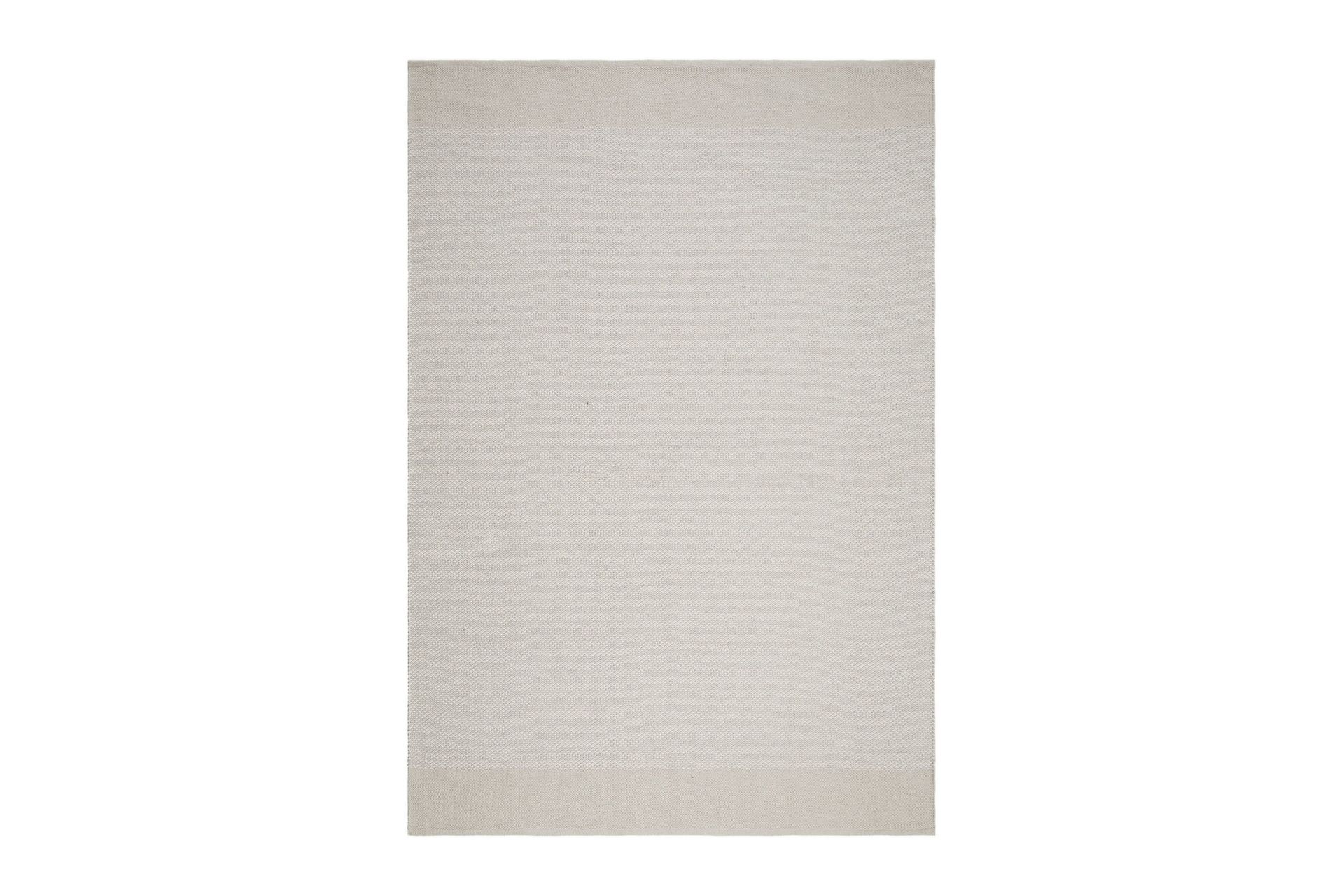 Alva Bomullsmatta 200x300 cm Rektangul&auml;r - Creme