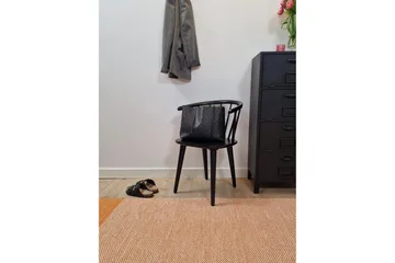 Alva Bomullsmatta 240x240 cm Kvadratisk - Orange - Textil & mattor - Matta - Modern matta - Bomullsmatta