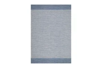 Alva Bomullsmatta 240x340 cm Rektangulär - Blå - Textil & mattor - Matta - Modern matta - Bomullsmatta