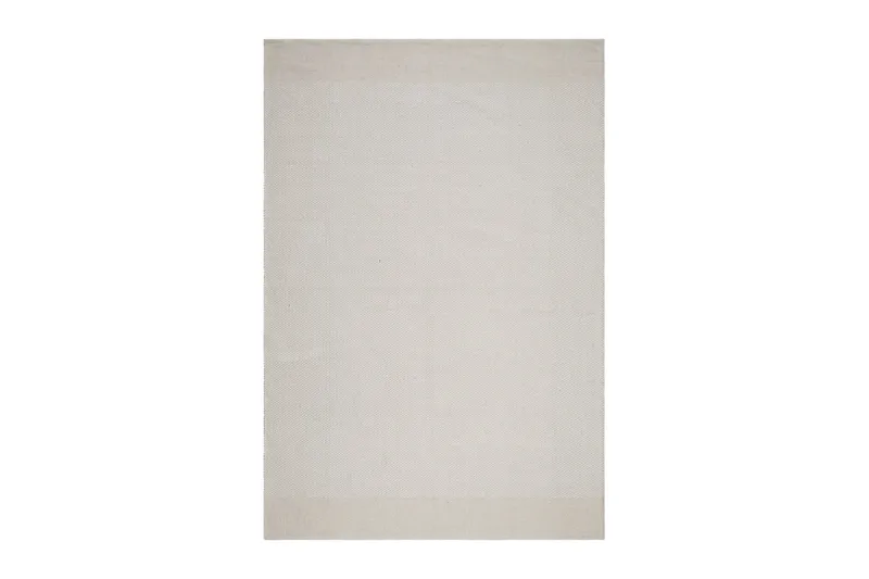 Alva Bomullsmatta 240x340 cm Rektangulär - Creme - Textil & mattor - Matta - Modern matta - Bomullsmatta