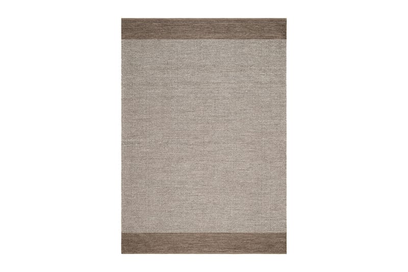 Alva Bomullsmatta 240x340 cm Rektangulär, Mörkbeige