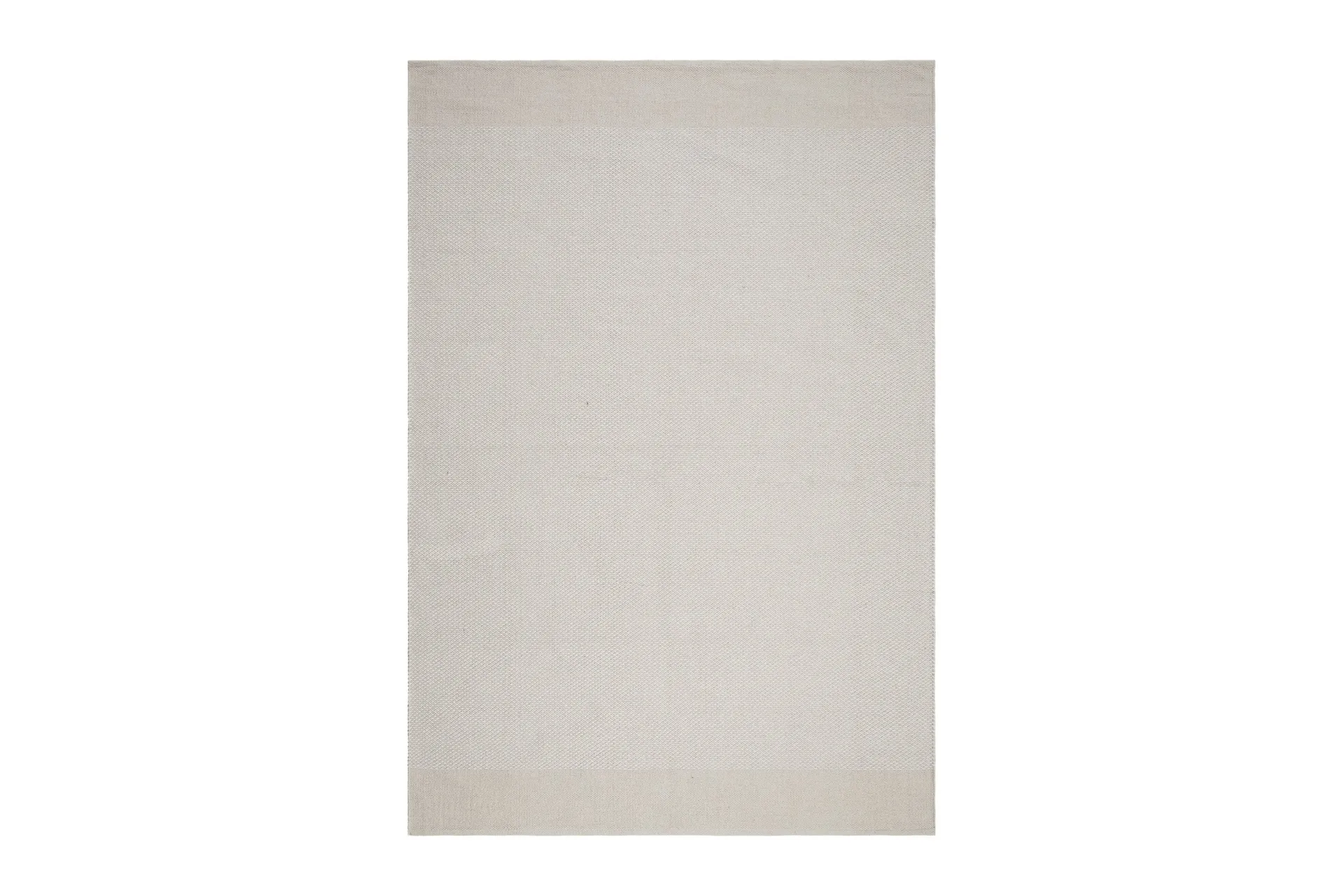 alva bomullsmatta 240x340 cm rektangulär - creme