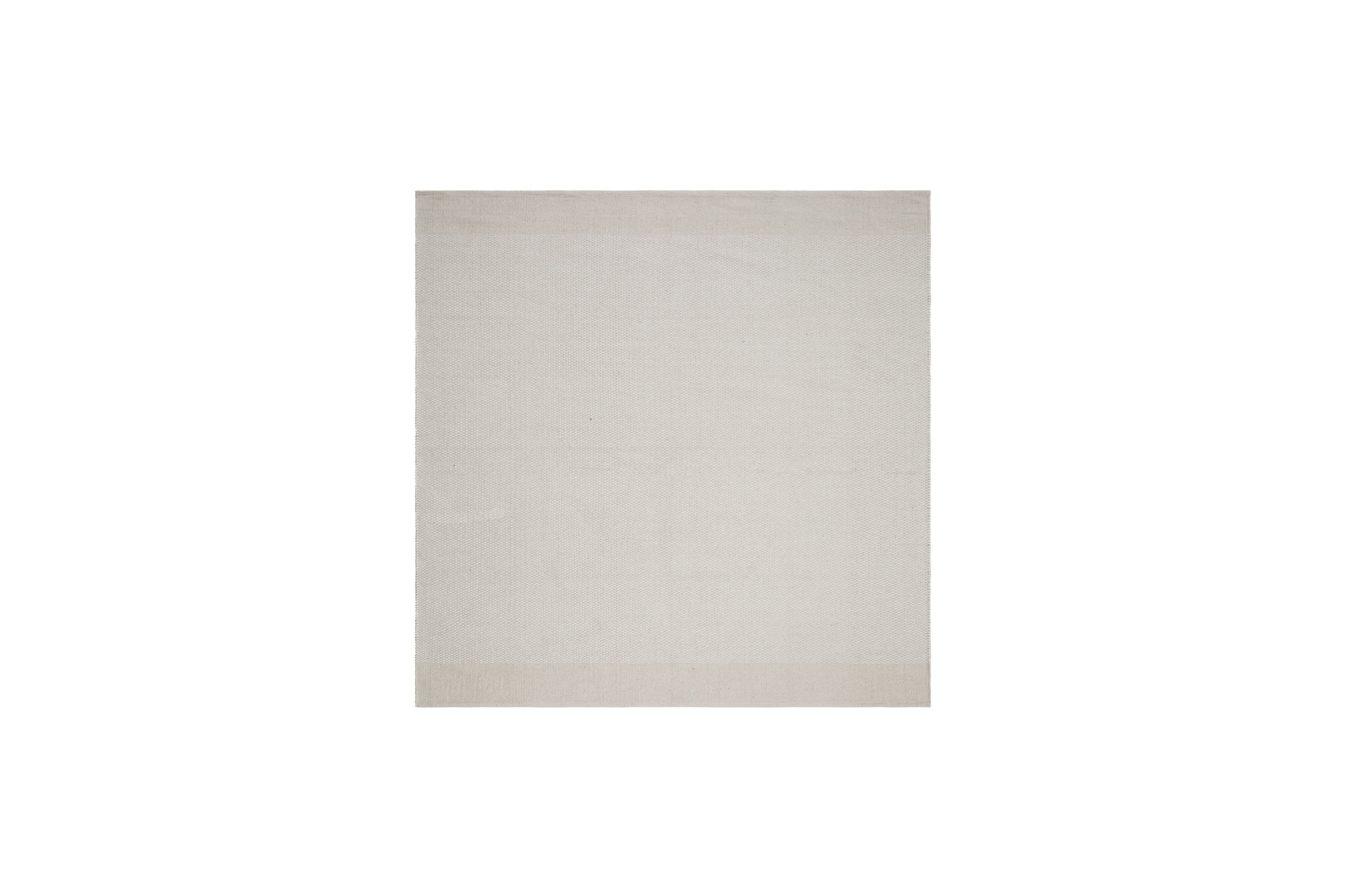 alva bomullsmatta 300x300 cm kvadratisk - creme