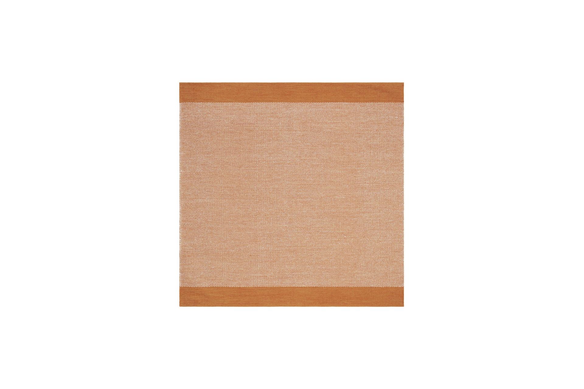 Alva Bomullsmatta 300x300 cm Kvadratisk - Orange
