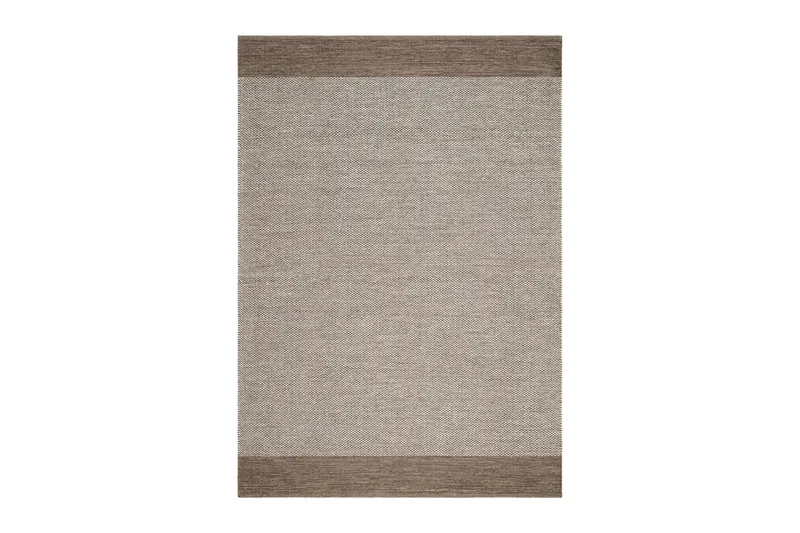Alva Bomullsmatta 300x400 cm Rektangulär - Mörkbeige - Textil & mattor - Matta - Modern matta - Bomullsmatta