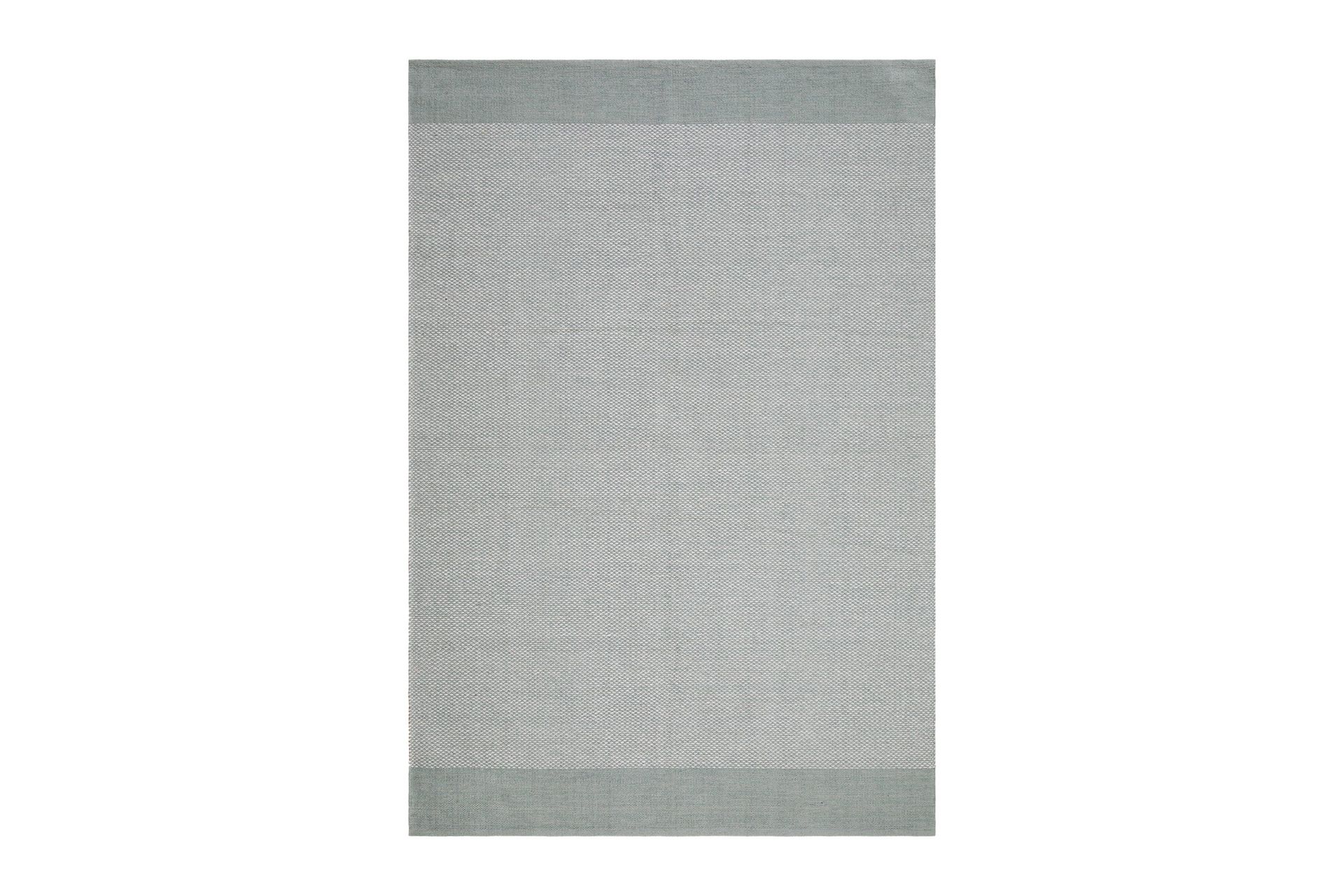 Alva Bomullsmatta 300x400 cm Rektangul&auml;r - Ljusgr&ouml;n