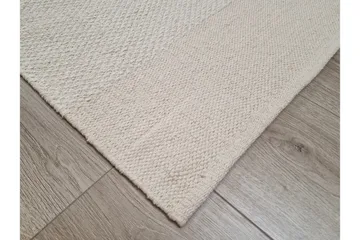 Alva Bomullsmatta 75x150 cm Oval - Creme - Textil & mattor - Matta - Modern matta - Bomullsmatta