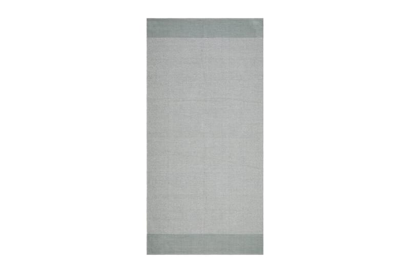 Alva Bomullsmatta 75x150 cm Oval - Ljusgrön - Textil & mattor - Matta - Modern matta - Bomullsmatta