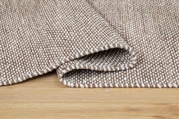 Alva Bomullsmatta 75x150 cm Oval - Mörkbeige - Textil & mattor - Matta - Modern matta - Bomullsmatta
