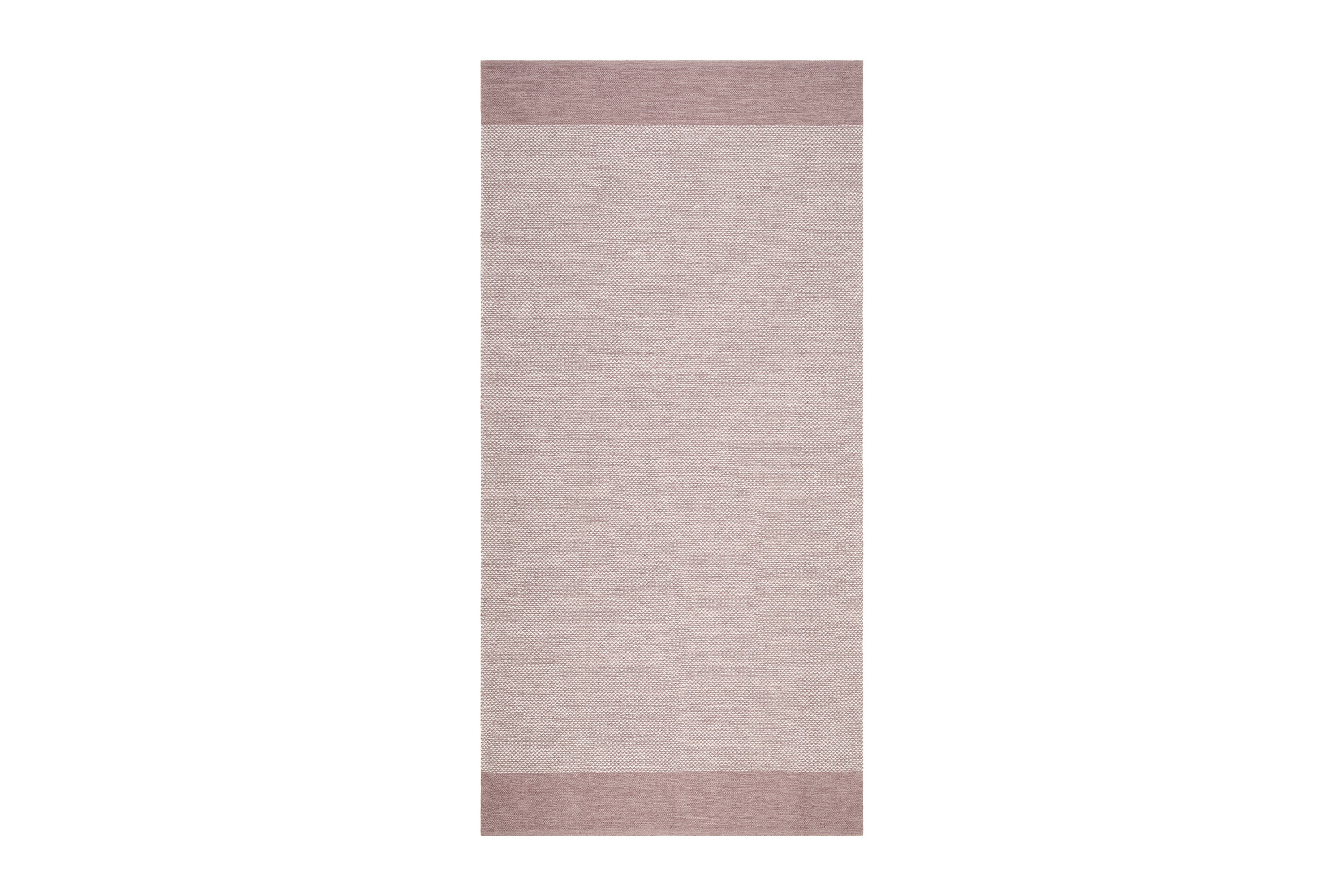 Alva Bomullsmatta 75x150 cm Oval Rosa