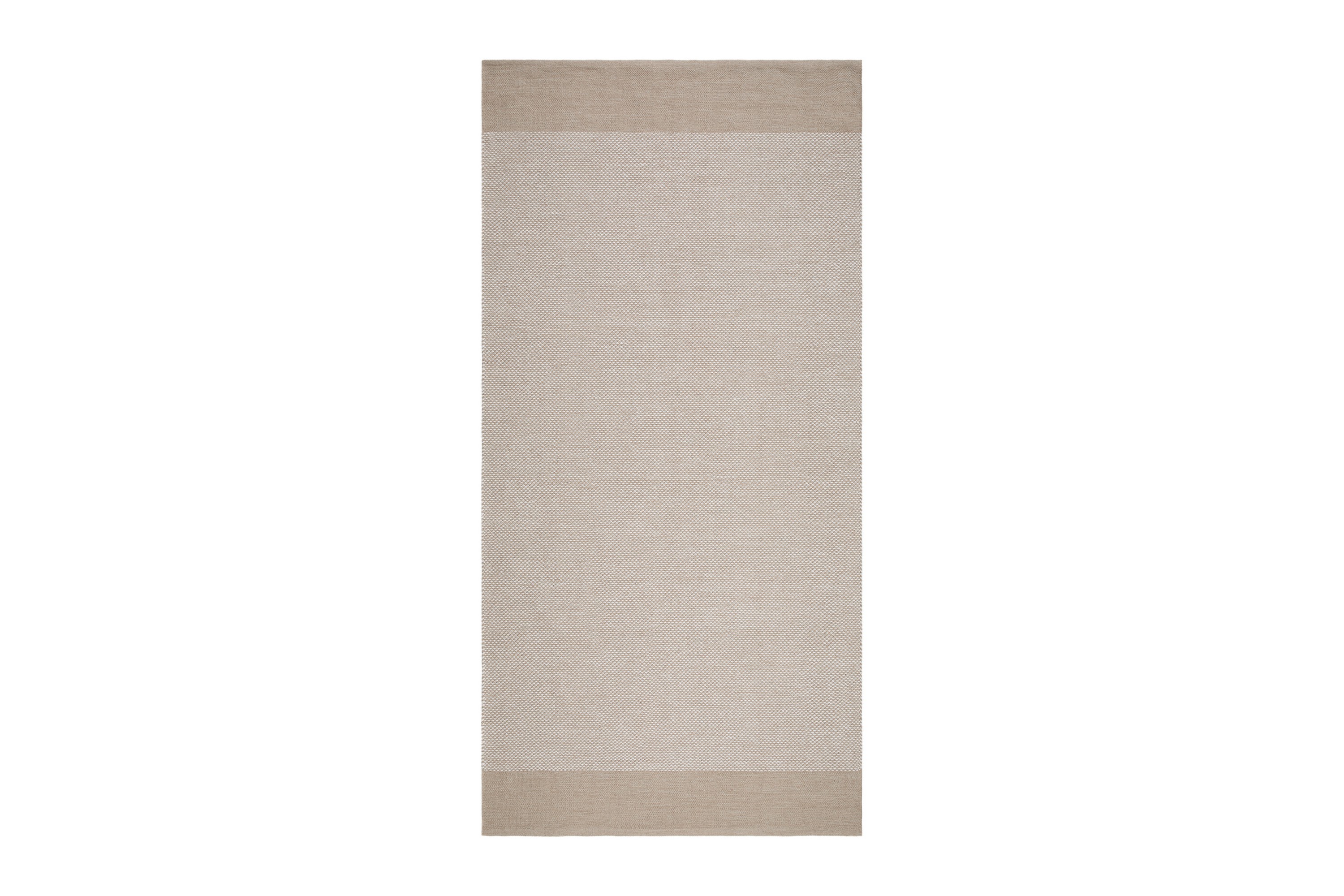 Alva Bomullsmatta 75x150 cm Oval Sand