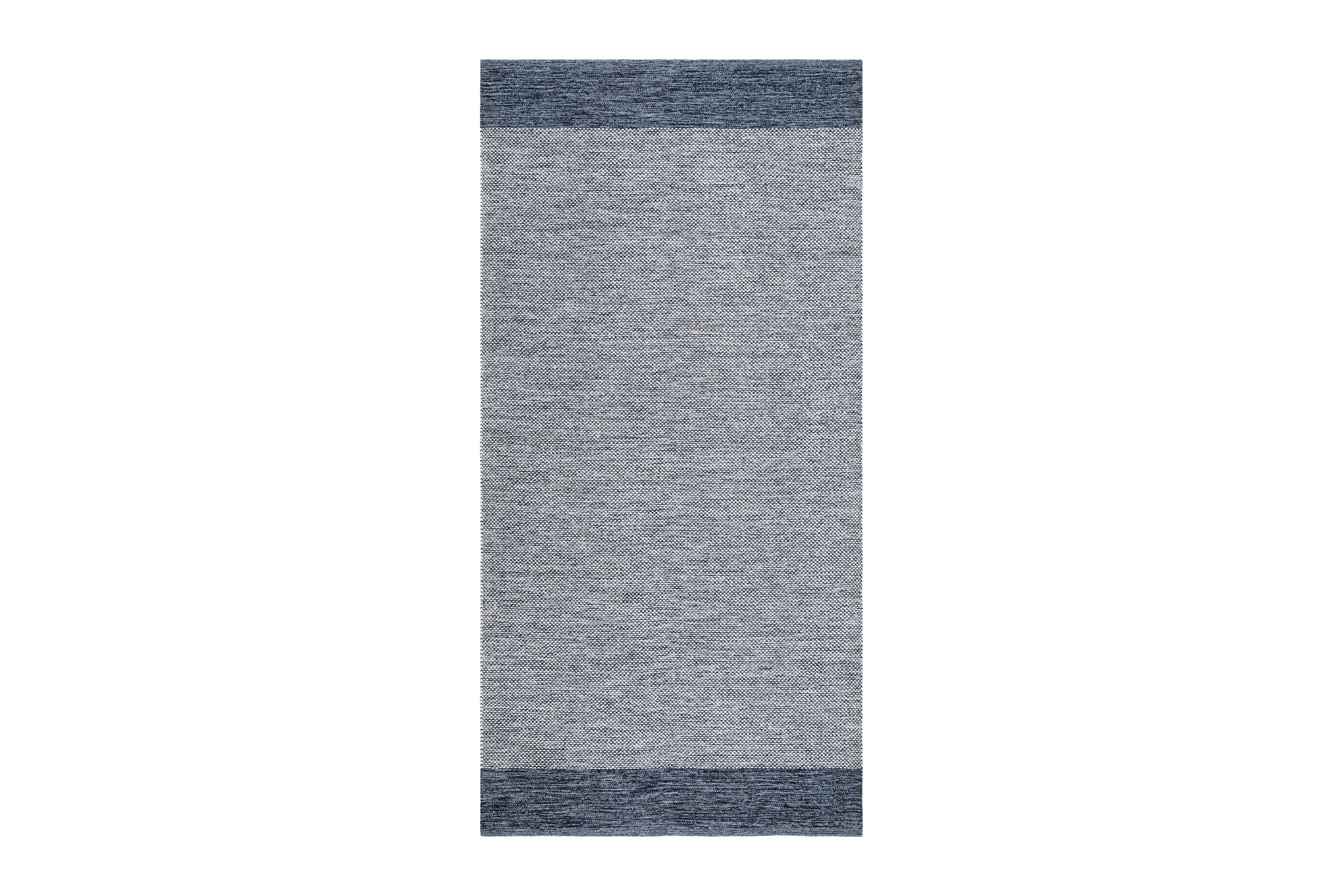 Alva Bomullsmatta 75x220 cm Oval Blå