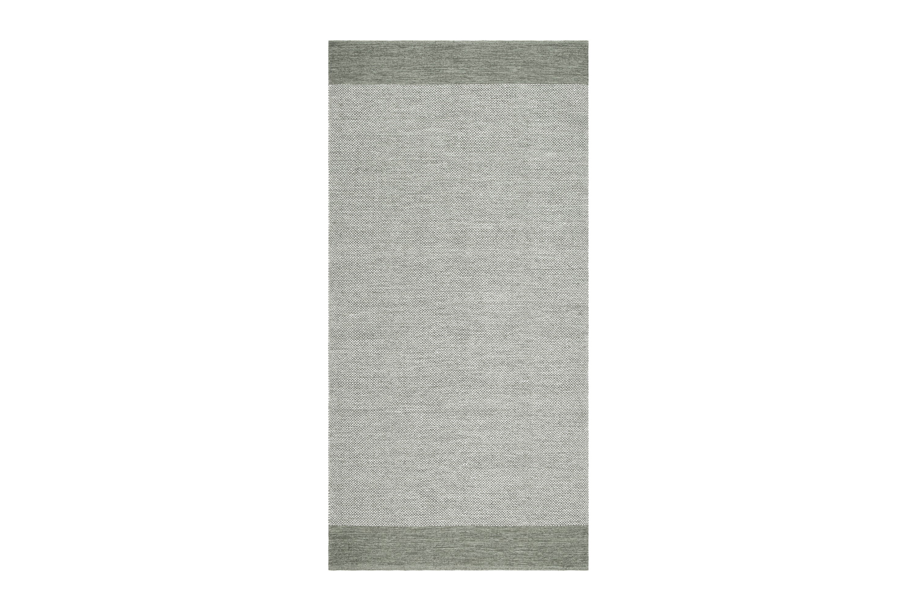 Alva Bomullsmatta 75x220 cm Oval Grön