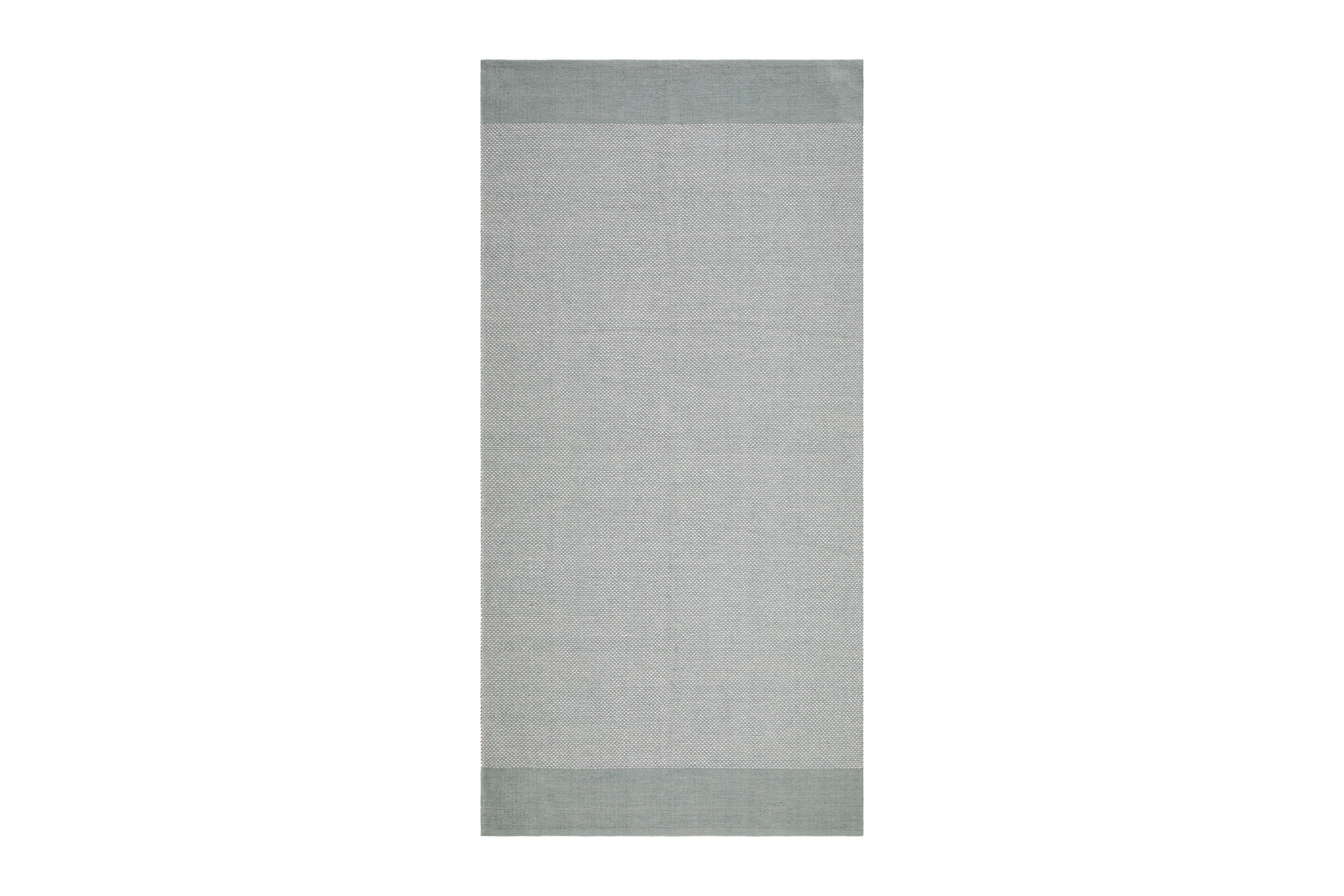 Alva Bomullsmatta 75x220 cm Oval Ljusgrön