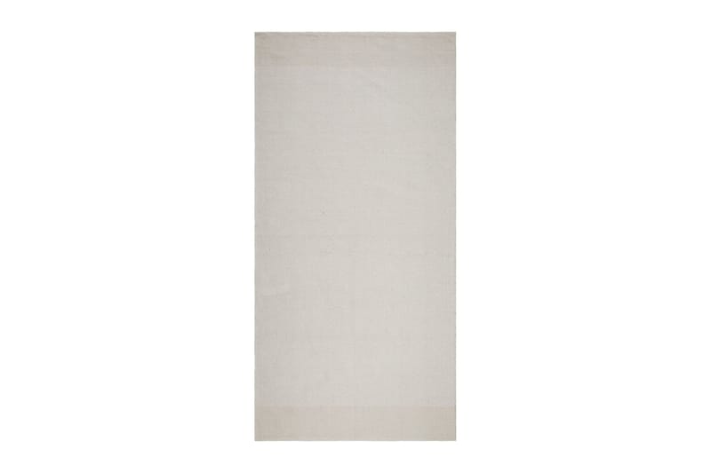Alva Bomullsmatta 75x340 cm Oval - Creme - Textil & mattor - Matta - Modern matta - Bomullsmatta