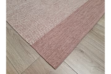 Alva Bomullsmatta 75x340 cm Oval - Rosa - Textil & mattor - Matta - Modern matta - Bomullsmatta