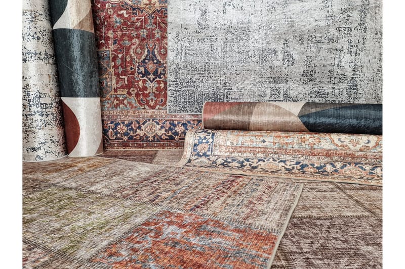 Amber Wiltonmatta 200x290 cm Rektangulär - Röd - Textil & mattor - Matta - Modern matta - Wiltonmatta