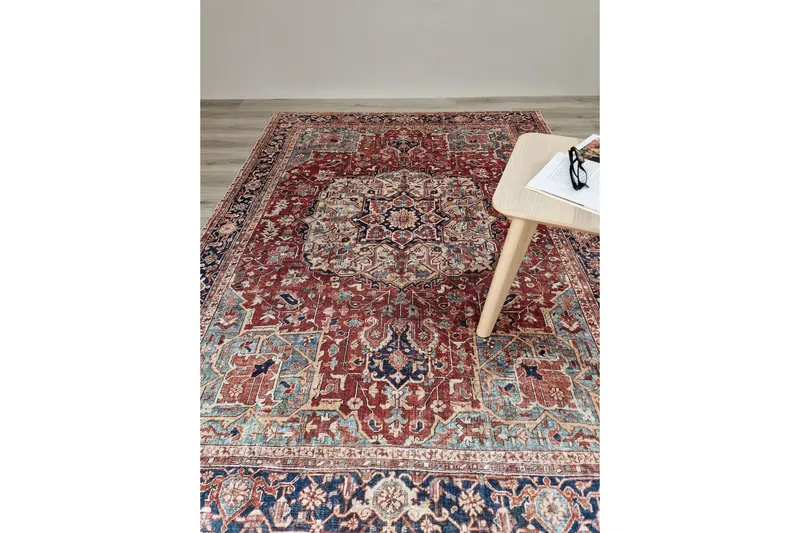 Amber Wiltonmatta 200x290 cm Rektangulär - Röd - Textil & mattor - Matta - Modern matta - Wiltonmatta