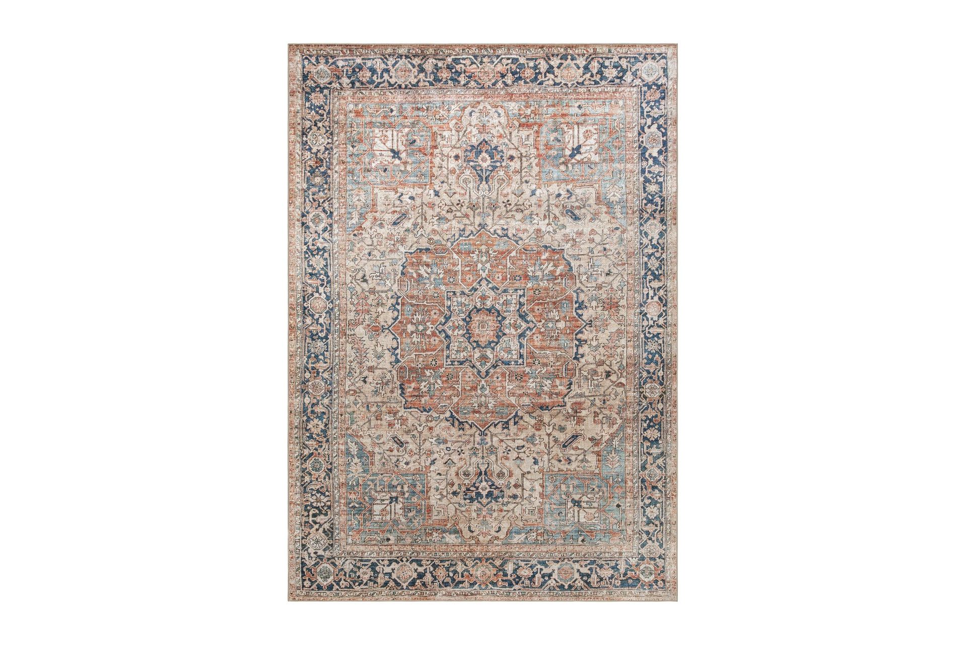 amber wiltonmatta 230x340 cm rektangulär - flerfärgad