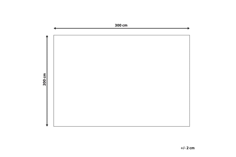 Anadag Ryamatta 200x300 cm - Beige - Textil & mattor - Matta - Modern matta - Ryamatta