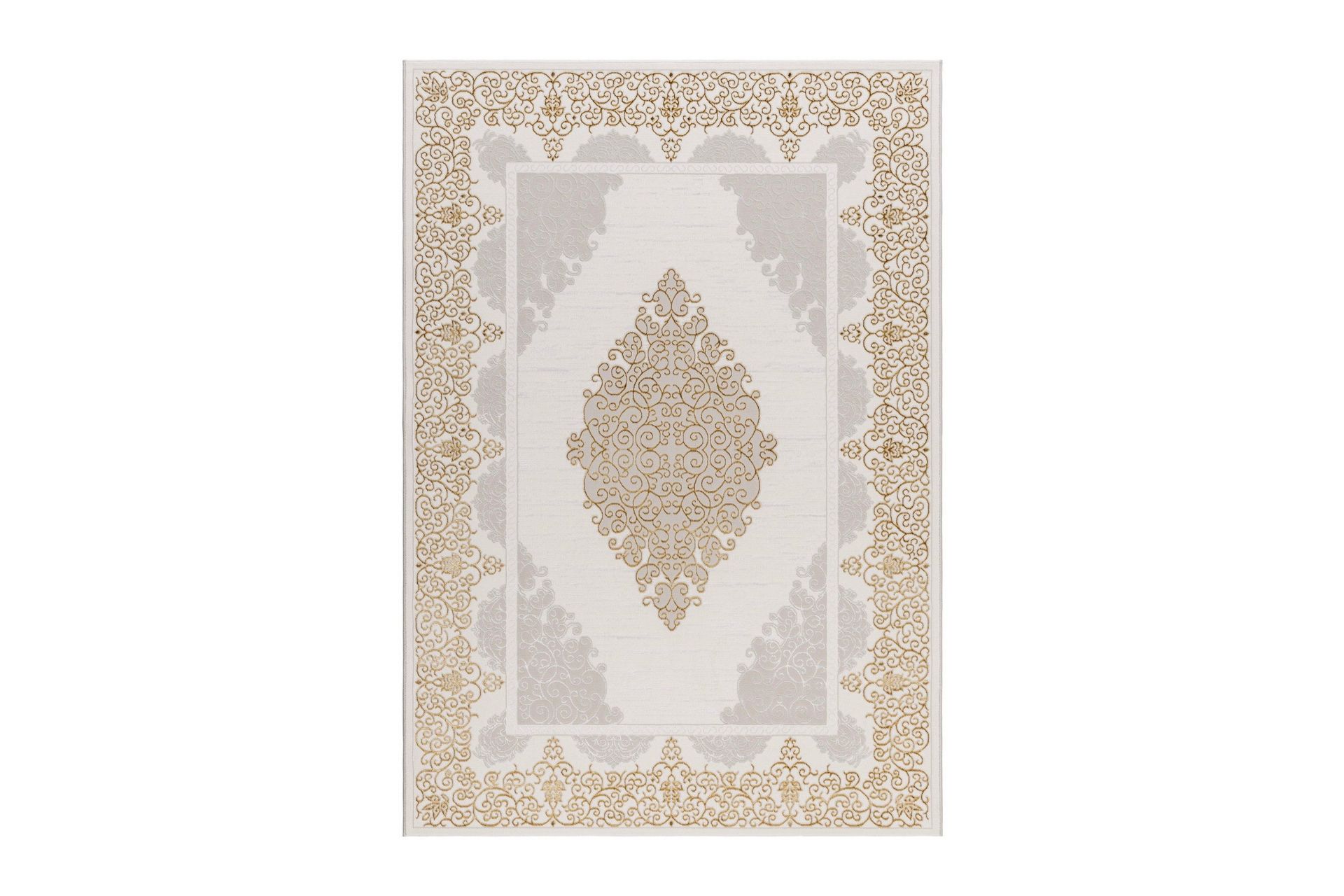 Ankara Wiltonmatta 300x400 cm - Beige/Guld