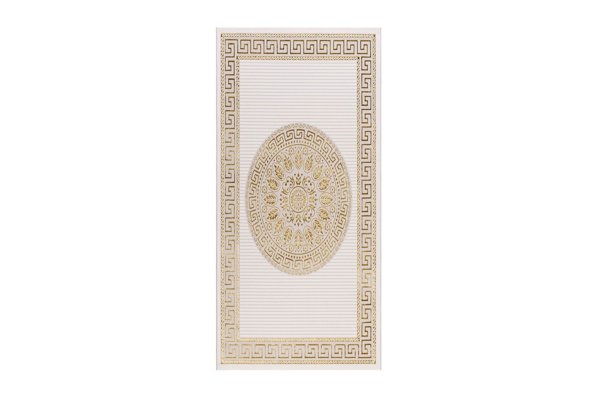 Ankara Wiltonmatta 80x150 cm - Beige/Guld